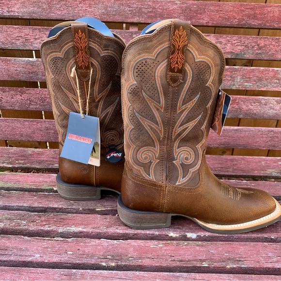 ⭐️SOLD⭐️Durango Lady Rebel Pro Women's Ventilated Western Boot | 8.5W Cognac New - Picture 4 of 14